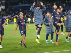 Gaze sigurnim koracima ka tituli: Psž razbio Nant Gaze sigurnim koracima ka tituli Psz razbio Nant.jpg