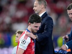 A POSLE FINALA LIGE ŠAMPIONA PSŽ – ARSENAL: Deklan Rajs otkrio strašan podatak A POSLE FINALA LIGE SAMPIONA PSZ ARSENAL Deklan Rajs.jpg
