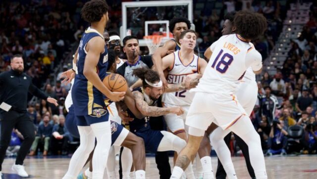 HAOS U NBA LIGI Tuca na utakmicici Sansa i Pelikansa.jpg