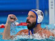 VRATIO SE KAO POBEDNIK: Nikola Dedović ponosan što je sa vaterpolistima odbranio olimpijski tron na Igrama u Parizu ВРАТИО СЕ КАО ПОБЕДНИК: Никола Дедовић поносан што је са ватерполистима одбранио олимпијски трон на Играма у Паризу