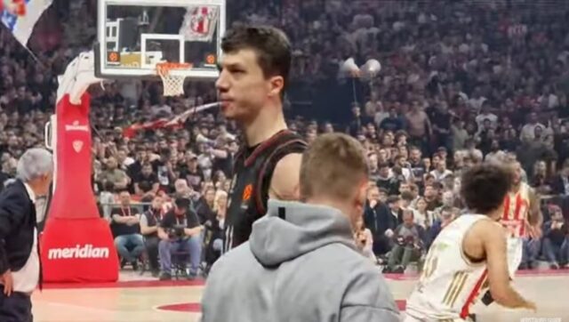 PROCURIO SNIMAK Lucic u sukobu sa navijacima Zvezde FOTO.jpg