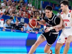 SRBIJA U VELIKOM FINALU: „Orlići“ srušili Španiju i boriće se za trofej na Evrobasketu SRBIJA U VELIKOM FINALU Orlici srusili Spaniju i borice se.jpg