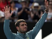 „TAJ TIP, NOVAK ĐOKOVIĆ!“ Karlos Alkaraz govorio o Srbinu posle plasmana u četvrtfinale Australijan opena ТАЈ ТИП, НОВАК ЂОКОВИЋ! Карлос Алкараз говорио о Србину после пласмана у четвртфинале Аустралијан опена