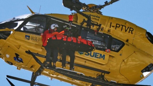 TUZNE SCENE U KORTINI Lindzi Von jaukala od bolova Helikopterom.jpg
