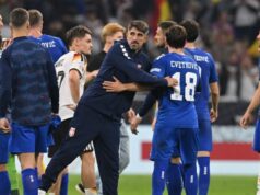 UEFA drakonski kaznila Srbiju! Protiv Nemačke na tribinama deca i gostujući navijači UEFA drakonski kaznila Srbiju Protiv Nemacke na tribinama deca i.jpg