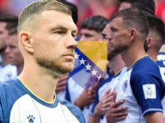 Spisak Bosne i Hercegovine: Tri debitanta na oproštaju Edina DŽeka od nacionalnog dresa Spisak Bosne i Hercegovine Tri debitanta na oprostaju Edina DZeka.jpg