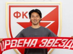 Japanac predstavljen na Marakani: Razvio Zvezdin šal, pa poručio ovo! Japanac predstavljen na Marakani Razvio Zvezdin sal pa porucio ovo.jpg