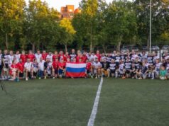 BRATSKI ODNOSI! Reprezentacija Rusije u gostima ragbistima Partizana BRATSKI ODNOSI Reprezentacija Rusije u gostima ragbistima Partizana.jpg
