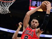 DOK GA ZVEZDAŠI SANJAJU: Nikola Vučević odigrao utakmicu za pamćenje u NBA ligi VUCEVIC BLISTAO U OHAJU Cikago na krilima Crnogorca savladao Klivlend.jpg