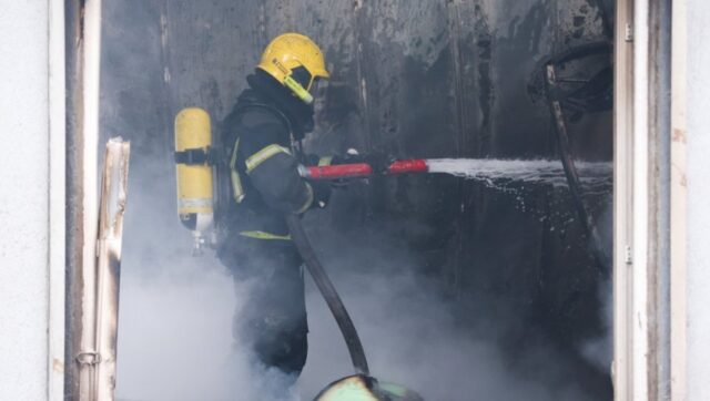 Potresne scene Pozar progutao kucu bivseg fudbalera Partizana odlazak u.jpg