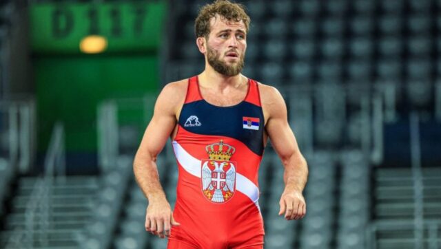 Srbija usred Albanije slavi sampiona Evrope Georgi Tibilov osvojio zlato.jpg