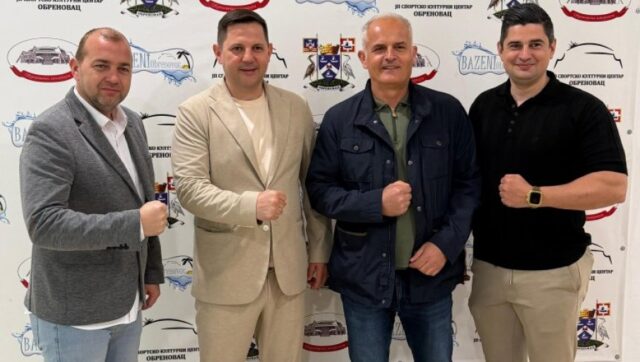 Bokserski spektakl u Obrenovcu Beogradski pobednik ponovookuplja sampione i buduce.jpg