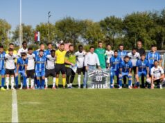 Partizan uveličao 100. rođendan niželigaša: Crno-beli odigrali utakmicu protiv Borca iz Starčeva (FOTO) Partizan uvelicao 100 rodjendan nizeligasa Crno beli odigrali utakmicu protiv Borca.jpg