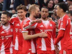 Apsolutni vladari Bundeslige: Fudbaleri Bajerna pobedili Štutgart i osvojili šampionsku titulu Apsolutni vladari Bundeslige Fudbaleri Bajerna pobedili Stutgart i osvojili sampionsku.jpg