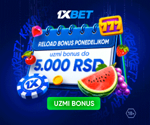 1xBet PONEDELJAK 300x250